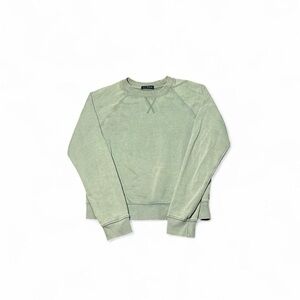 LA Hearts sea foam green crewneck